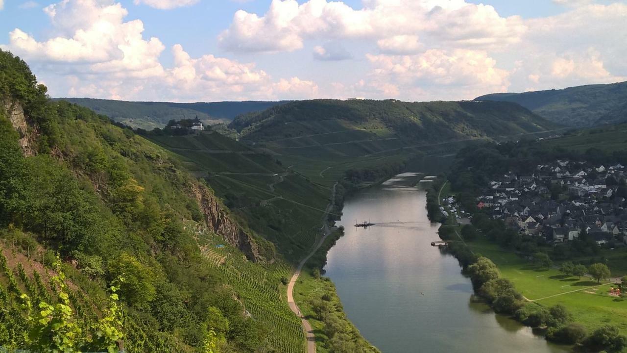 Mosel Ausblick Leilighet Zell an der Mosel Eksteriør bilde